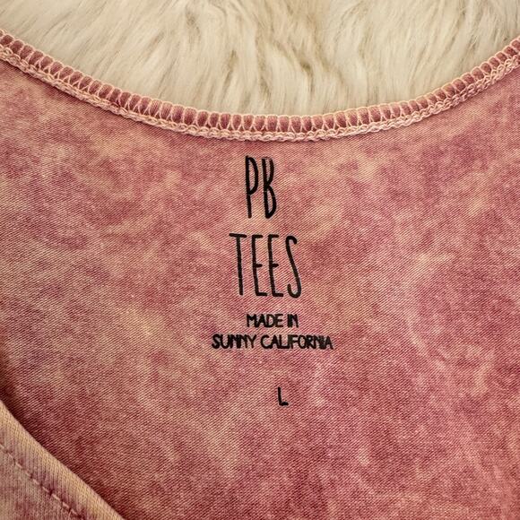 PB Tees Pink Sleeveless Tank Dress Large - Picture 4 of 9